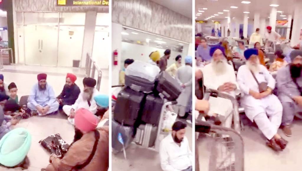 92 Sikh pilgrims stopped from boarding flight to India